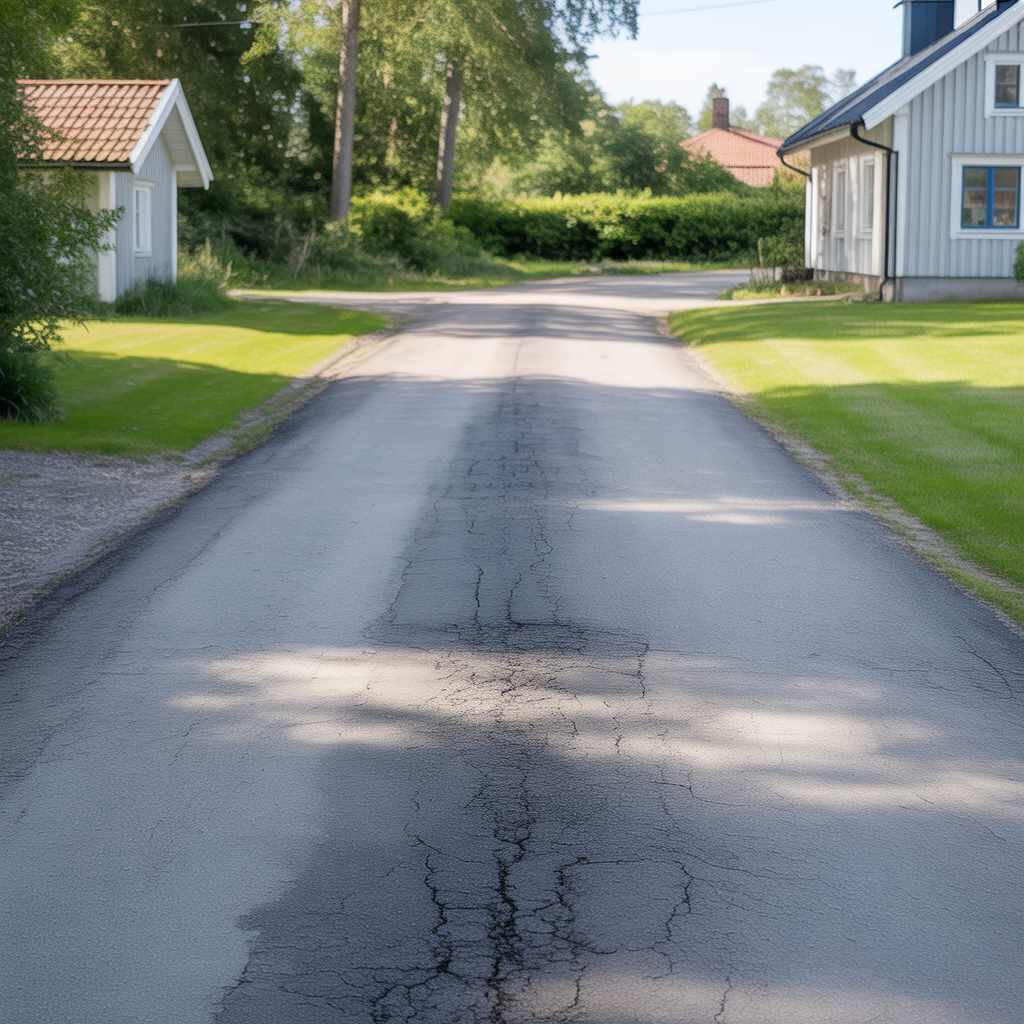 1.Hur lange haller en asfalterad uppfart innan den behover underhallas